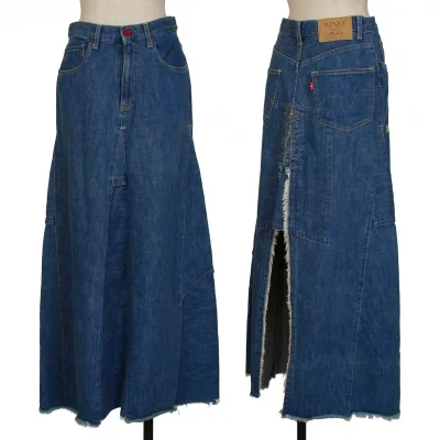 ヒステリックグラマーHYSTERIC GLAMOUR KINKY JEANS リメイクデニムスカート