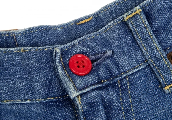 HYSTERIC GLAMOUR KINKY JEANS Remake Denim Skirt K-130037_005