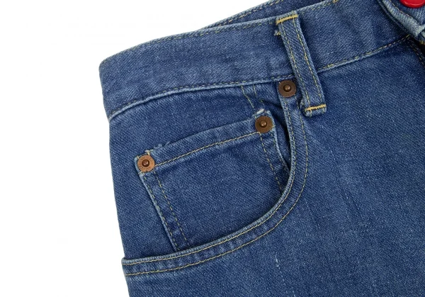 HYSTERIC GLAMOUR KINKY JEANS Remake Denim Skirt K-130037_006