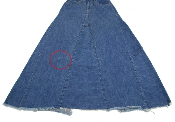 【レア】HYSTERIC GLAMOUR ペインティング デニム スカート HYSTERIC GLAMOUR（ヒステリックグラマー）の「ISKOデニム ペインター