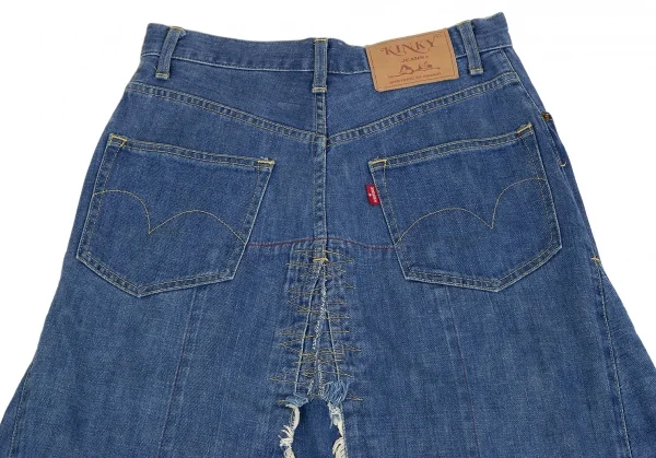 ヒステリックグラマーHYSTERIC GLAMOUR KINKY JEANS リメイクデニム