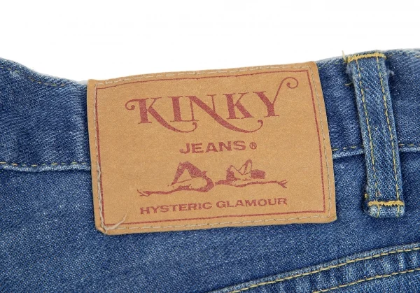 ヒステリックグラマーHYSTERIC GLAMOUR KINKY JEANS リメイクデニム