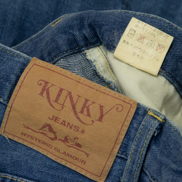 ヒステリックグラマーHYSTERIC GLAMOUR KINKY JEANS リメイクデニム