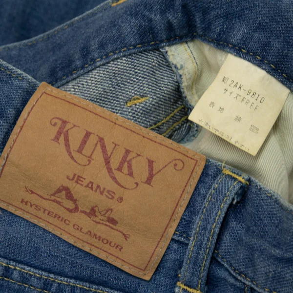 【レア】HYSTERIC GLAMOUR ペインティング デニム スカート HYSTERIC GLAMOUR（ヒステリックグラマー）の「ISKOデニム ペインター