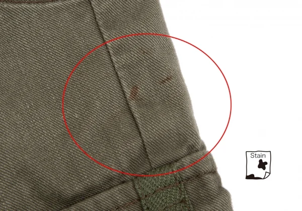 ヒステリックスHysterics クロスステッチカーゴパンツ カーキ他S K-130042_003