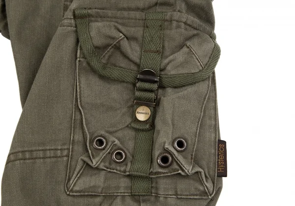 ヒステリックスHysterics クロスステッチカーゴパンツ カーキ他S K-130042_008