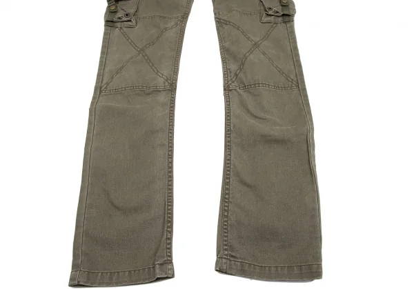 ヒステリックスHysterics クロスステッチカーゴパンツ カーキ他S K-130042_012