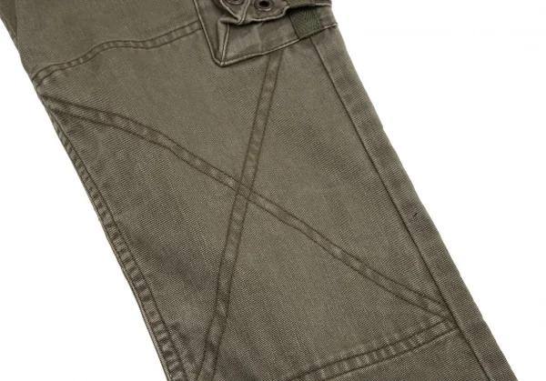 ヒステリックスHysterics クロスステッチカーゴパンツ カーキ他S K-130042_013