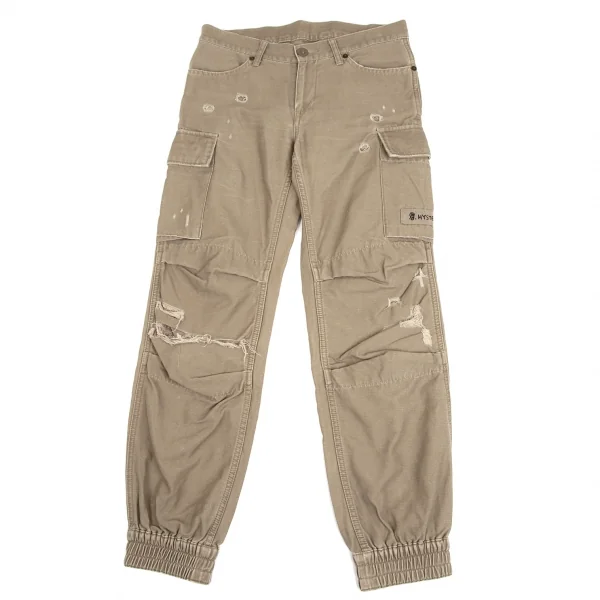 Hysterics Broken Cargo Pants Beige S K-130043_001