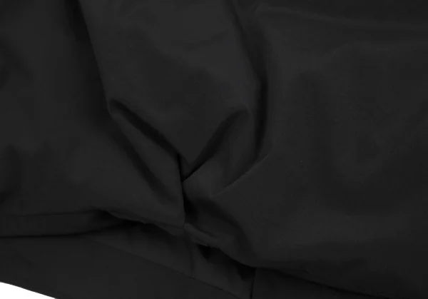ブラックバイマウジーblkby ノーカラースナップボタンコクーンダウンジャケット 黒1 K-130168_008