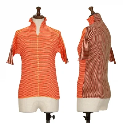 イッセイミヤケISSEY MIYAKE PLEATS (T.) ストレッチプリーツ