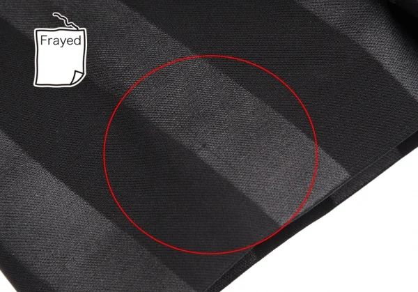 コムデギャルソンCOMME des GARCONS HaPPy RIBBON バックフリル装飾ストライプジャケット 黒S K-130203_015