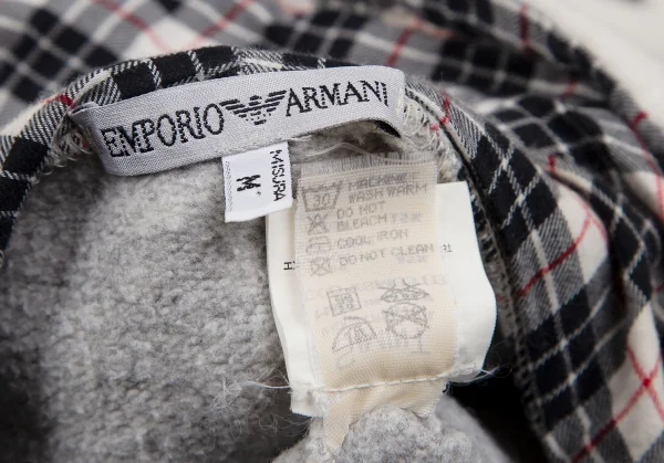 EMPORIO ARMANI Back Printed Zip Hoodie K-130238_020