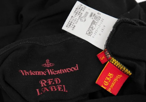 ヴィヴィアンウエストウッド レッドレーベルVivienne Westwood Red Label カラフルオーブプリントTシャツ 黒赤他3 K-130252_011