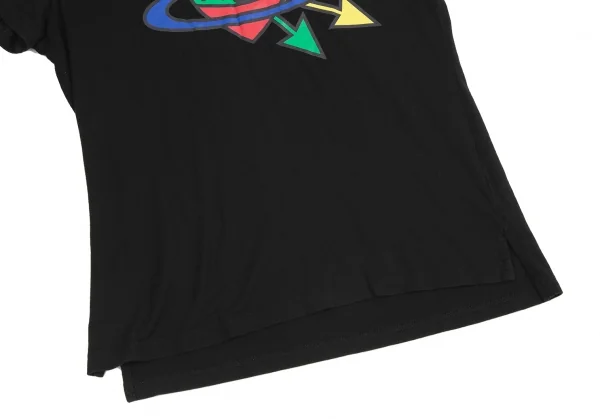 ヴィヴィアンウエストウッド レッドレーベルVivienne Westwood Red Label カラフルオーブプリントTシャツ 黒赤他3 K-130252_007