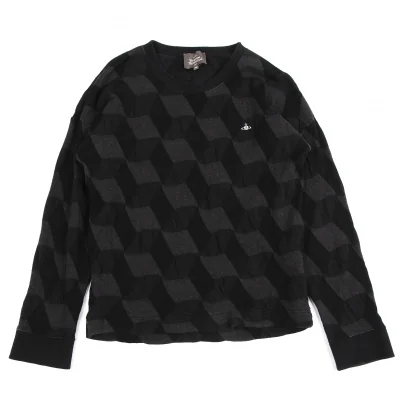 Vivienne Westwood MAN Geometric Jacquard Knit Sweater