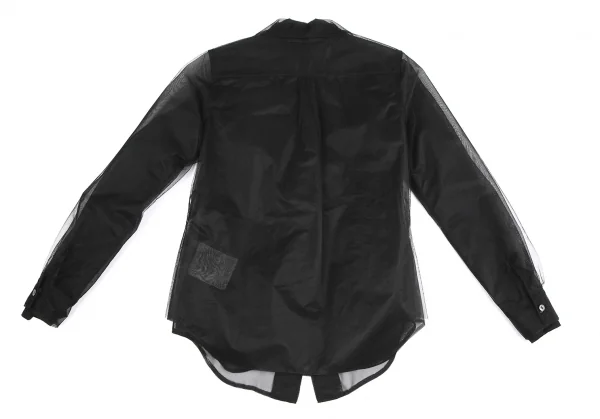 コムデギャルソンCOMME des GARCONS チュール3重レイヤードブラウス