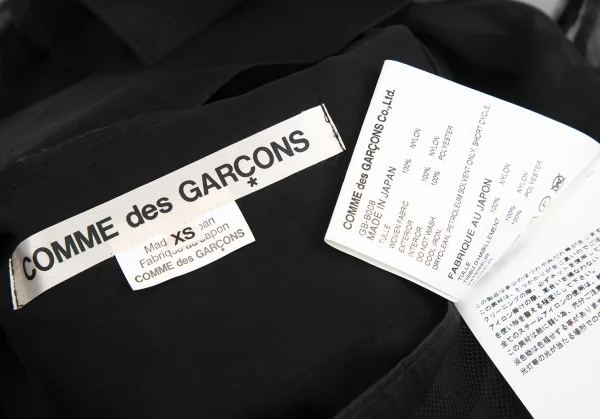 COMME des GARCONS 24SS チュールブラウス M COMME des GARCONS 24SS チュールブラウス M ルック】「コム デ