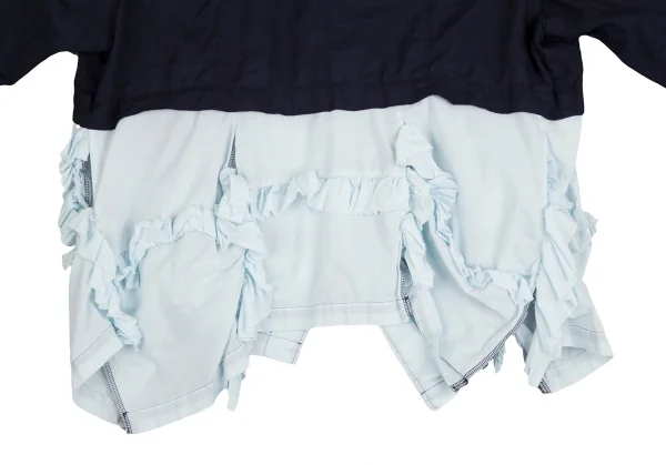 COMME des GARCONS Frill Switching Dyed Long Sleeve Blouse K-130269_017