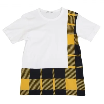 COMME des GARCONS Check Printed T Shirt