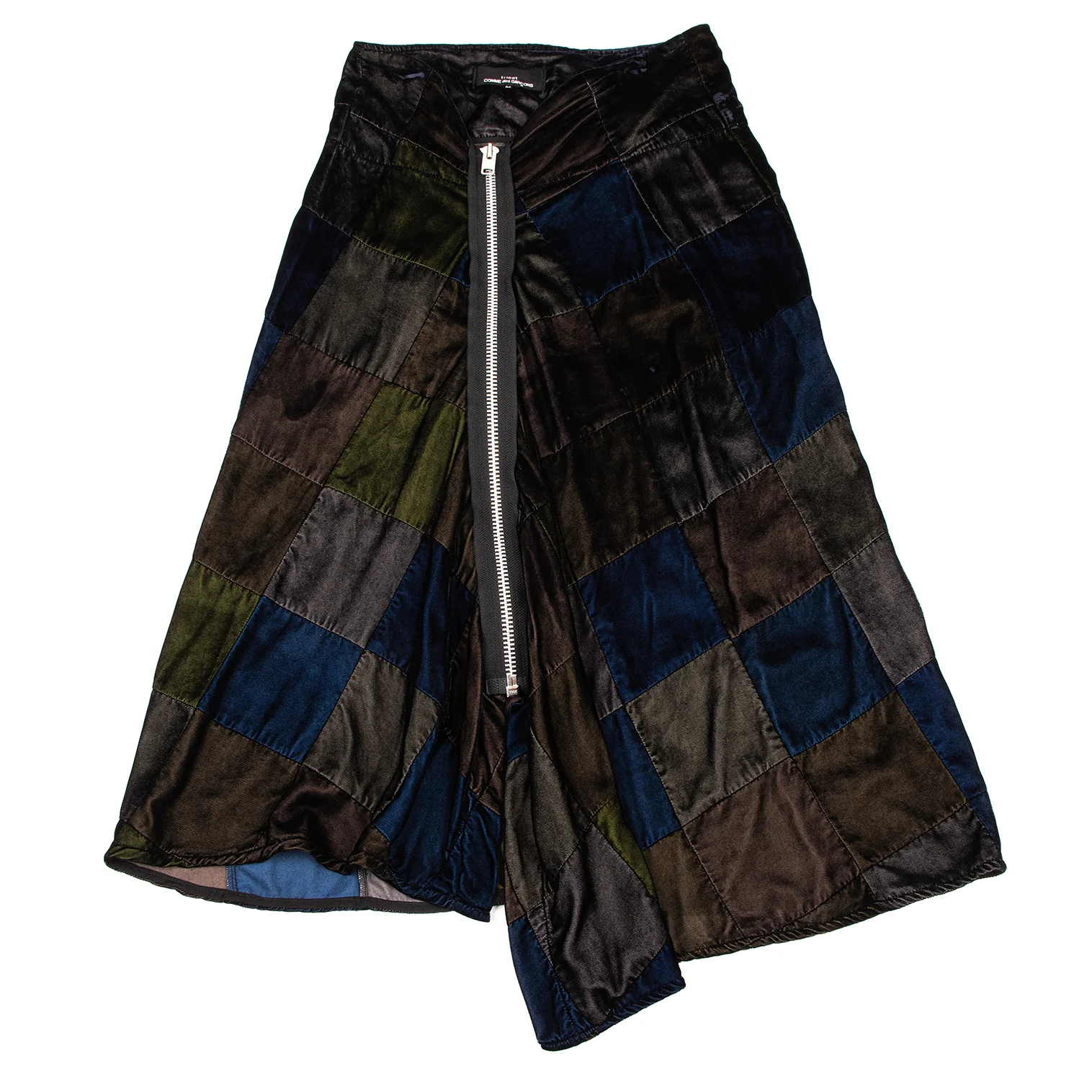 スカート tricot COMME des GARCONS Design skirt TRICOT Comme des Garcons Asymmetric Pleated Skirt M Wool