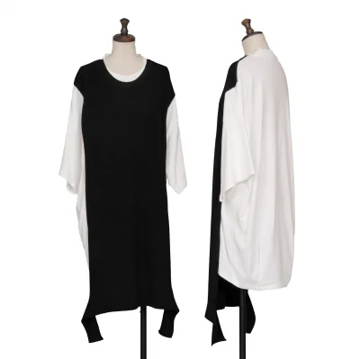RISMAT by Y's Front Rib Knit Docking T Shirt