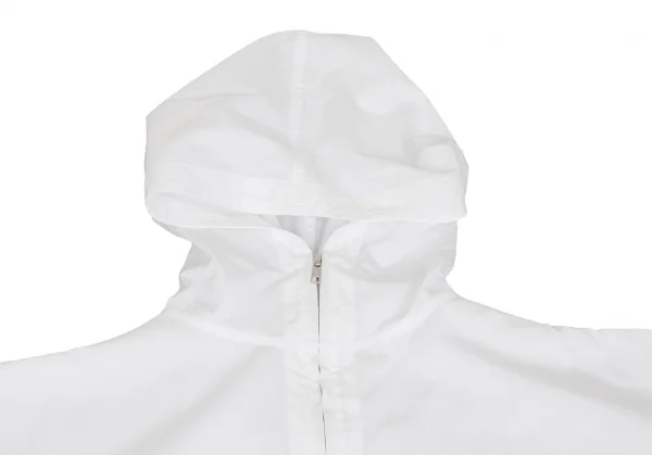 Y's Cotton Broad Message Print Hooded Coat K-130388_004
