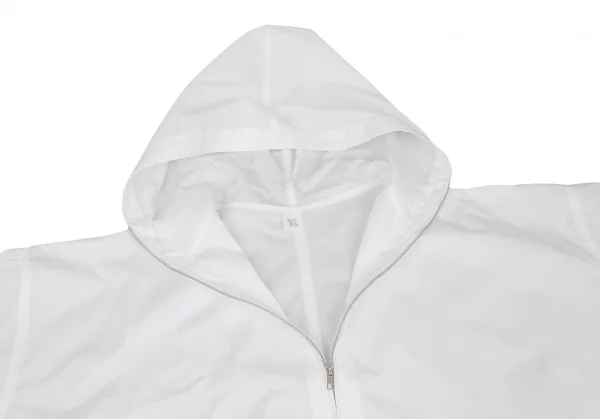 Y's Cotton Broad Message Print Hooded Coat K-130388_005