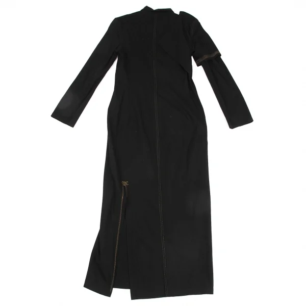 Yohji Yamamoto FEMME Braid Decoration Cotton Dress K-130422_015