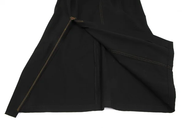 Yohji Yamamoto FEMME Braid Decoration Cotton Dress K-130422_017