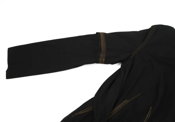 Yohji Yamamoto FEMME Braid Decoration Cotton Dress K-130422_005