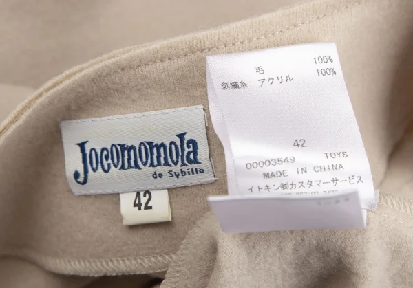 Jocomomola Embroidery Wool Dress K-130441_013