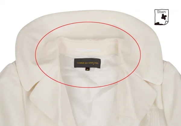 COMME des GARCONS See-Through Ribbon Tape Asymmetry Jacket K-130459_006