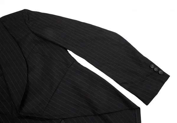 COMME des GARCONS Striped Asymmetry Pullover Jacket K-130461_006