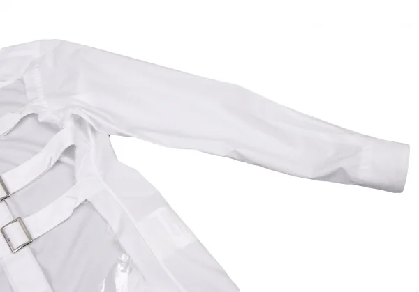 COMME des GARCONS Cutting Belted Long Sleeve Shirt K-130464_005