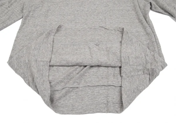ファイナルホームFINAL HOE コットンフロントポケットフーディーカットソー グレーM K-130485_010