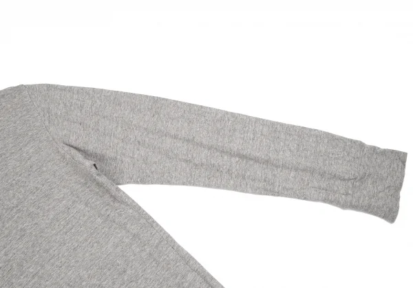 ファイナルホームFINAL HOE コットンフロントポケットフーディーカットソー グレーM K-130485_005