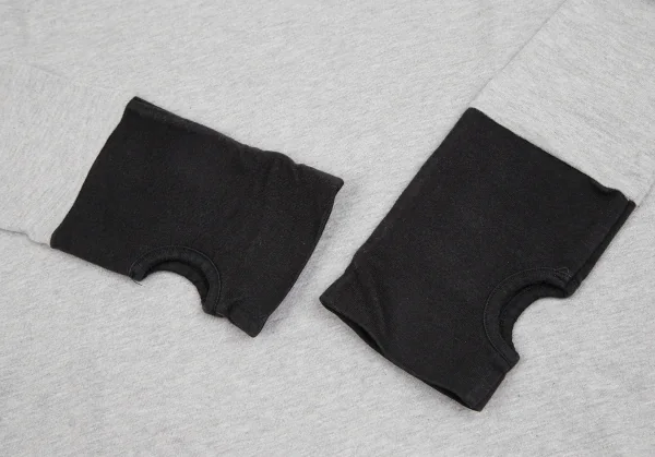 ファイナルホームFINAL HOME コットンホールスリーブ切替ロゴカットソー グレー3 K-130487_006