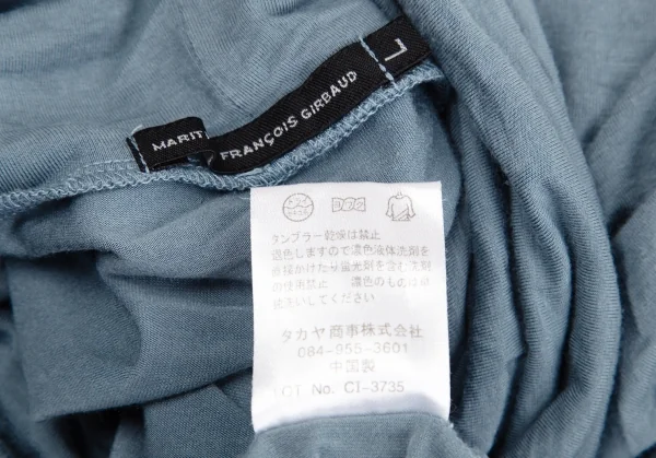 MARITHE + FRANCOIS GIRBAUD Rayon Turtle Neck T Shirt K-130508_014