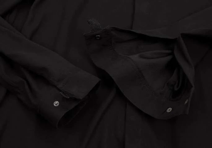 EMPORIO ARMANI brushed dot button shirt P-2051_004