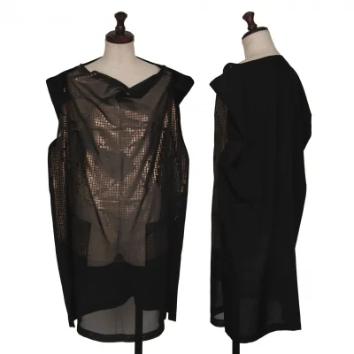 ISSEY MIYAKE 132 5. Foil Print See-through Tunic