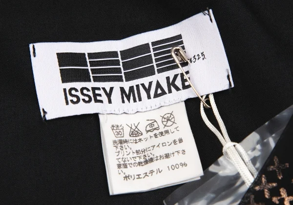 ISSEY MIYAKE 132 5. Foil Print See-through Tunic K-130635_020