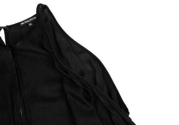 ANN DEMEULEMEESTER Sleeveless Wrap Dress K-130643_007