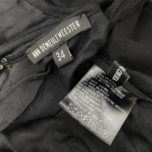 ANN DEMEULEMEESTER Sleeveless Wrap Dress K-130643_020