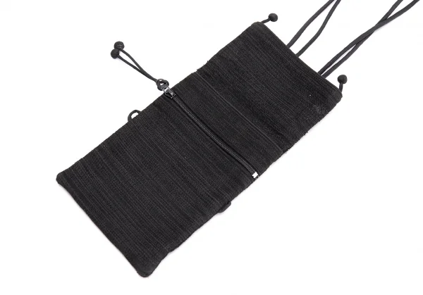 イッセイミヤケハートタマシャISSEY MIYAKE HaaT TaMaSHa フラップショルダーポーチ 黒 K-130653_007