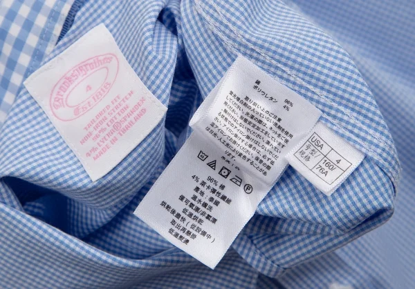 Brooks Brothers Check Short Sleeve Shirt K-130655_016
