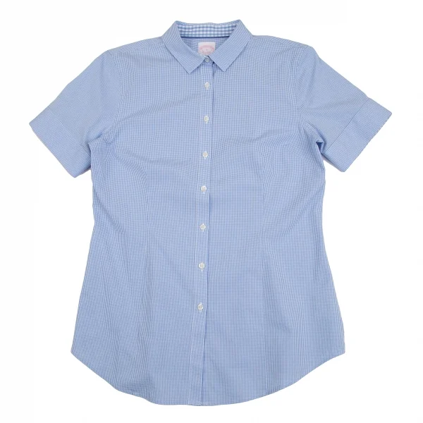 Brooks Brothers Check Short Sleeve Shirt K-130655_002