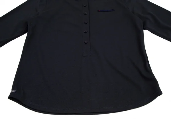 Mademoiselle NON NON Logo Embroidery Polo Shirt K-130658_010