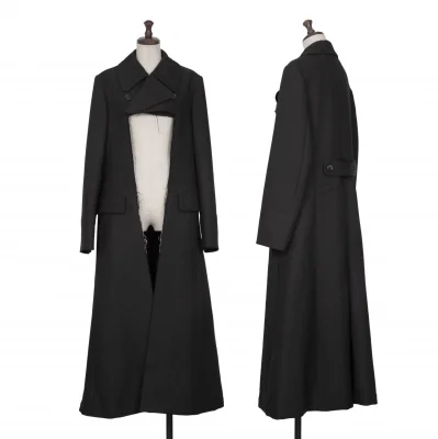 COMME des GARCONS Cutting Design Trench Coat