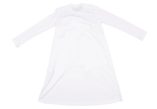 COMME des GARCONS Poly Front Frill Decoration Long T Shirt K-130671_010